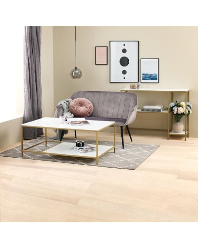 Konsol masası JYSK Pandrup, 30x110x80 sm, qızılı
