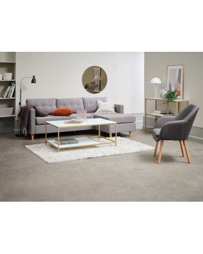 Konsol masası JYSK Pandrup, 30x110x80 sm, qızılı