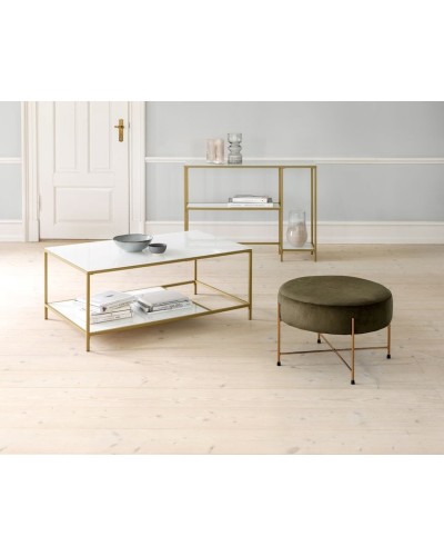 Konsol masası JYSK Pandrup, 30x110x80 sm, qızılı