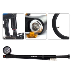 Велосипедный насос ZTTO VP-53, черный