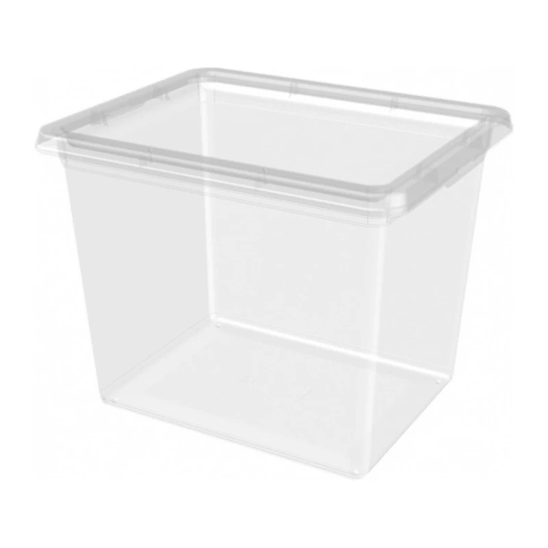 Ящик для хранения Palm, 42x34x33 см, 31 л, пластик, прозрачный