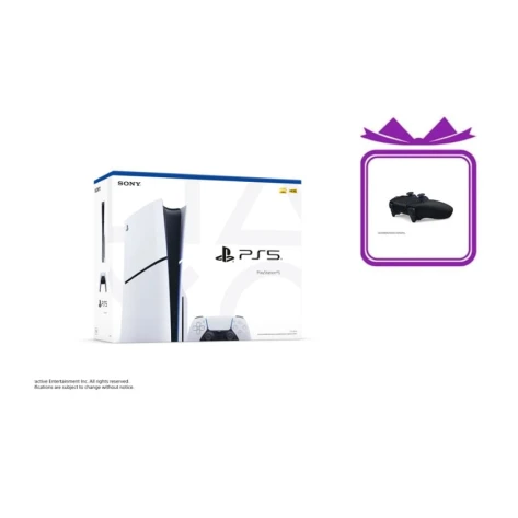 Игровая консоль Sony Playstation 5 Slim 1TB + Джостик Dualsense Black В подарок Игровая консоль Sony Playstation 5 Slim 1TB + Джостик Dualsense Black В подарок