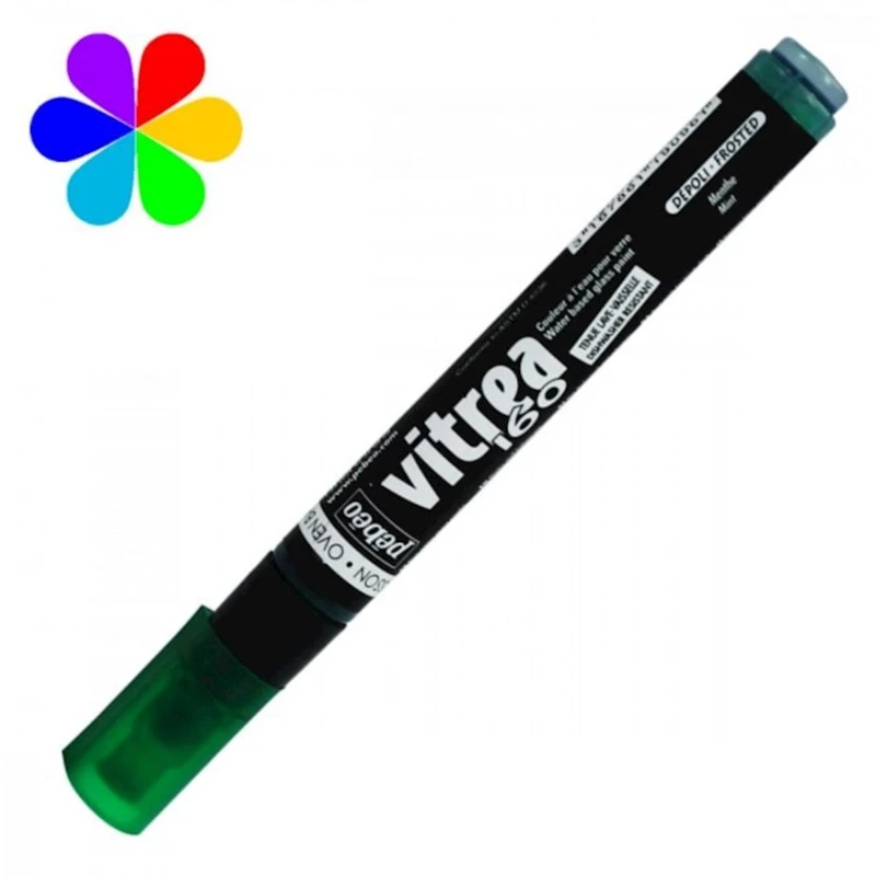 Şüşə üçün mat marker Pebeo Vitrea160 Mint, 1.2 mm
