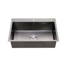 Mətbəx çanağı Ecotech 6850 Top Black