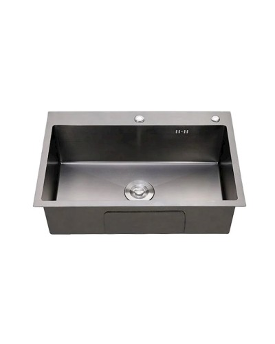 Mətbəx çanağı Ecotech 6850 Top Black