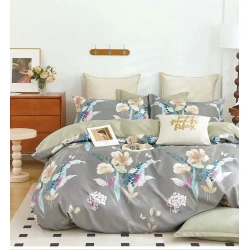 Yataq dəsti Zarina Home SHA-00003267, avro, rəngbərəng, ranfors, yorğan üzü 200x230 sm, mələfə 250x250 sm, yastıq üzü 50х70 sm/2 əd