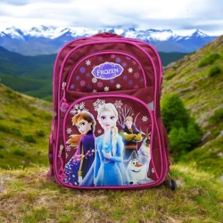 Məktəbli bel çantası Geliyazi GG-ZZ-015, poliester, qırmızı