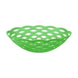 Meyvə qabı SPC_6275, oval, 23х38х11 sm, yaşıl