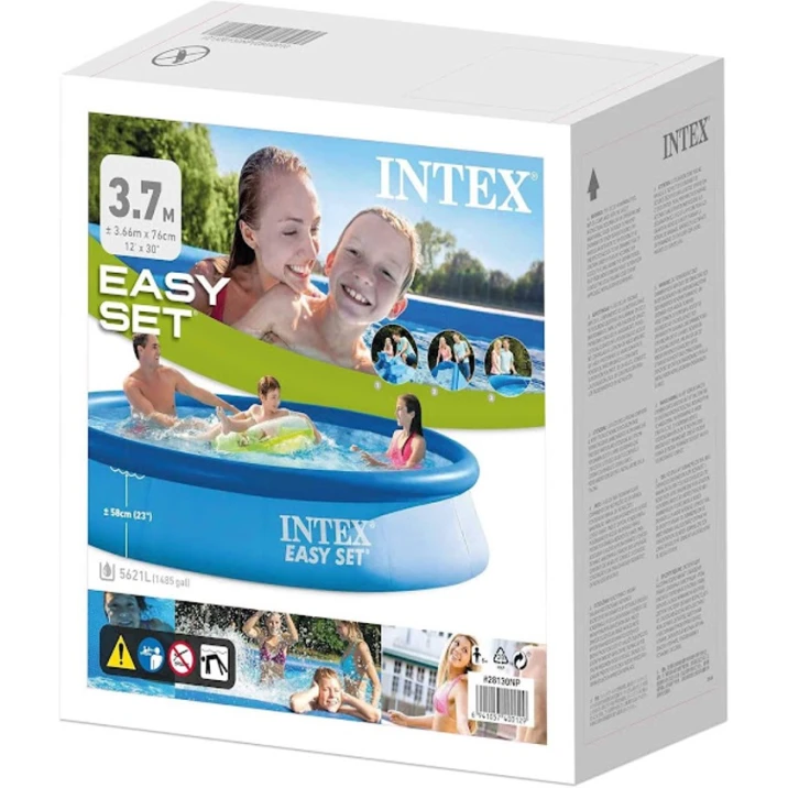 Надувной бассейн Intex H28225588130NP, 366x76 см, 5621 л, синий Надувной бассейн Intex H28225588130NP, 366x76 см, 5621 л, синий