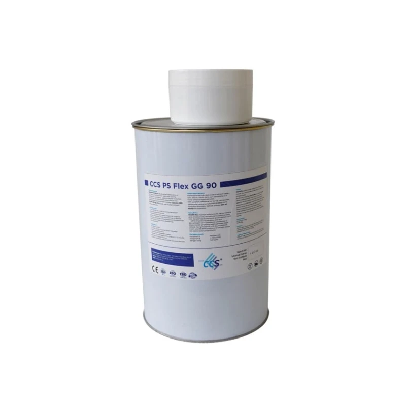Şaquli və üfüqi səthlər üçün mastik CCS PS Flex GG 90, 4 kq
