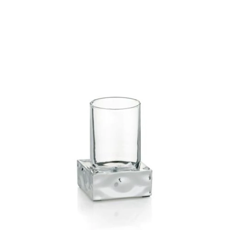 Стакан для зубных щеток Kela Verbera, прозрачный, стекло/пластик, 11x7x7 см Стакан для зубных щеток Kela Verbera, прозрачный, стекло/пластик, 11x7x7 см