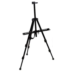 Мольберт штатив Grafis Store, алюминий, черный, 150 см Мольберт штатив Grafis Store, алюминий, черный, 150 см