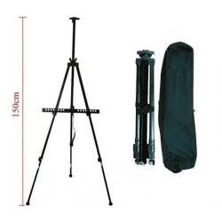 Мольберт штатив Grafis Store, алюминий, черный, 150 см Мольберт штатив Grafis Store, алюминий, черный, 150 см