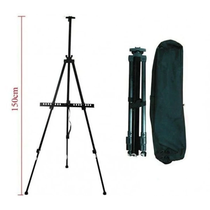 Мольберт штатив Grafis Store, алюминий, черный, 150 см