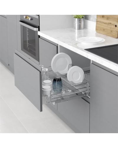 Altlıq Starax S-2031-C, 60 sm, 58x52x18.5 sm, alüminium, gümüşü