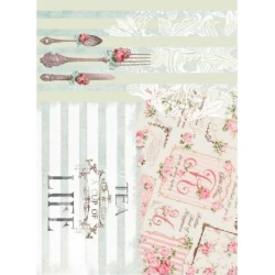 Рисовая бумага для декупажа Cadence A4 - 340 Рисовая бумага для декупажа Cadence A4 - 340