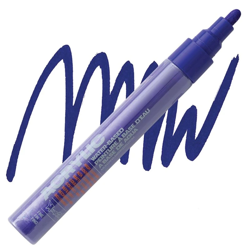 Akril marker Montana Acrylic Fine Marker, Shock Lilac