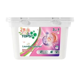 Капсулы для стирки Topsi 3в1, весенний аромат, 40 шт. Капсулы для стирки Topsi 3в1, весенний аромат, 40 шт.