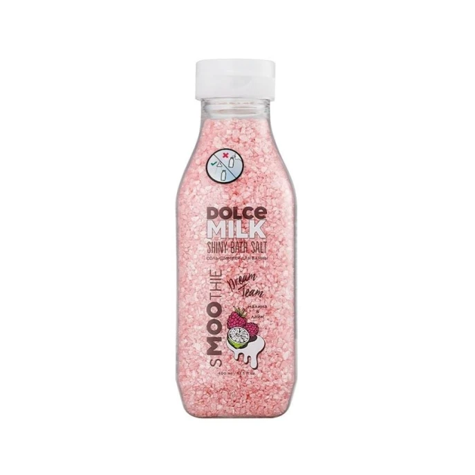 Соль-шиммер для ванны Dolce Milk Smoothie Dream Team, 400 мл Соль-шиммер для ванны Dolce Milk Smoothie Dream Team, 400 мл