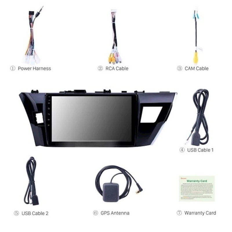 Avtomobil monitoru Still Coll Toyota Corolla 2012-2016