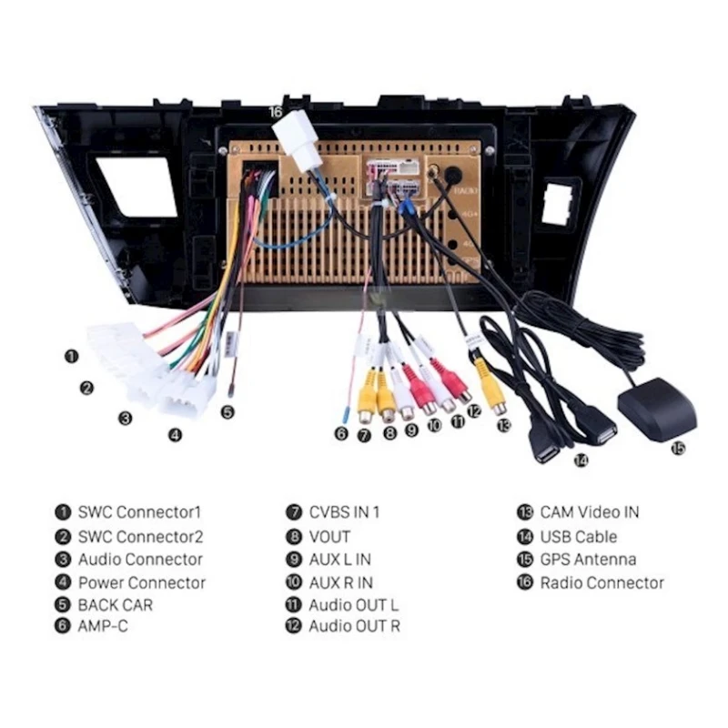 Avtomobil monitoru Still Coll Toyota Corolla 2012-2016