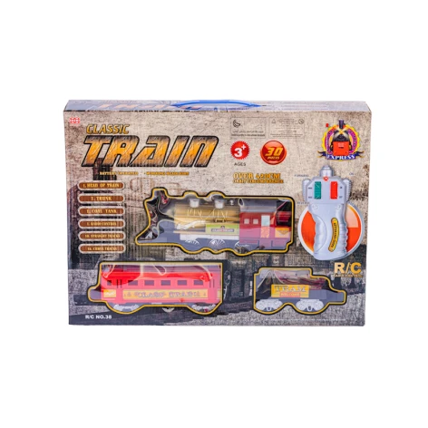 Uzaqdan idarəetmə qatarı 38, 3+ yaş