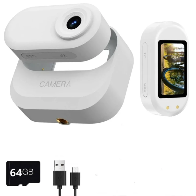 Мини экшн-камера 1080P Thumb Camera, White Мини экшн-камера 1080P Thumb Camera, White