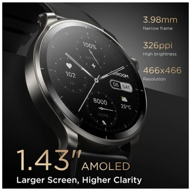 Умные часы JOYROOM JR-FV1 BLACK Умные часы JOYROOM JR-FV1 BLACK