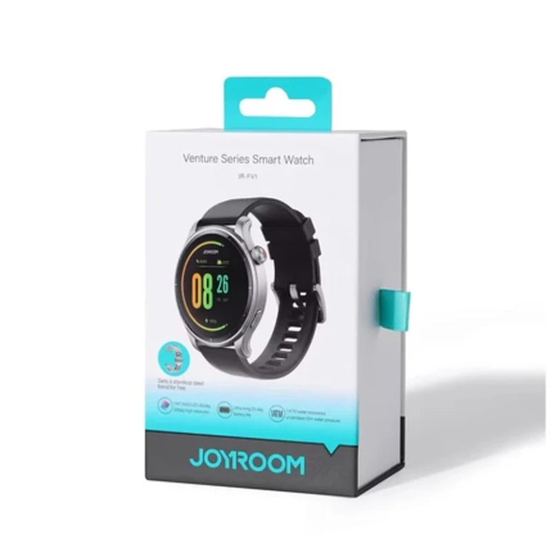 Умные часы JOYROOM JR-FV1 BLACK Умные часы JOYROOM JR-FV1 BLACK