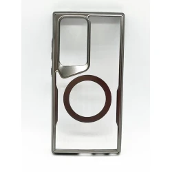 Чехол MagSafe Case для Samsung Galaxy S24 Ultra Серый