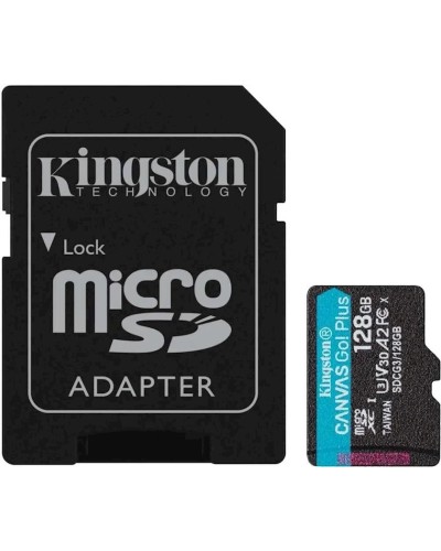 Yaddaş kartı Kingston Canvas Go Plus 128GB microSDXC (SDCG3)
