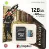Карта памяти Kingston Canvas Go Plus 128GB microSDXC (SDCG3) Карта памяти Kingston Canvas Go Plus 128GB microSDXC (SDCG3)