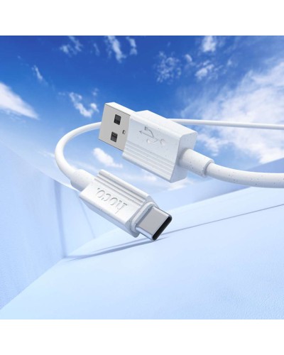 Кабель Hoco X107 USB-A to Type-C White