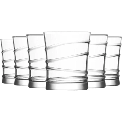 Набор стопок Lav RNG349, 320 мл, стекло, прозрачный Набор стопок Lav RNG349, 320 мл, стекло, прозрачный