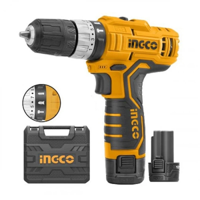 Аккумуляторный шуруповерт Ingco CIDLI1232 12 В