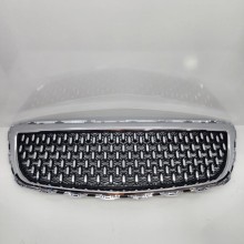 Ön bamperin barmaqlığı Ravon R4 avtomobili üçün Diamond A-122, qara/gümüşü
