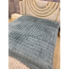 Pled-örtük MiraNova LQ-098, 210×230 sm, bambuk, boz