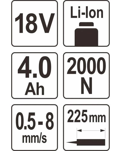 Qermetik tapançası Yato YT-82888