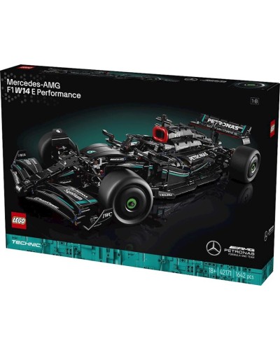 Konstruktor Lego Technic Mercedes-AMG F1 W14 E Performance 42171, 18 yaş, 1642 hissə