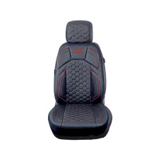 Oturacaq üçün çexol Deluxe Boss Tampa Series, qara/qırmızı