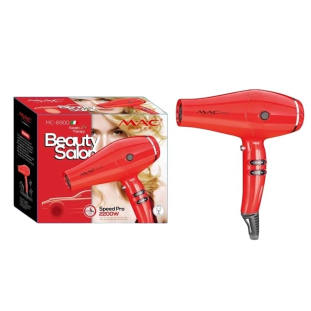 Фен M.A.C Styler MC-6900 Red Фен M.A.C Styler MC-6900 Red
