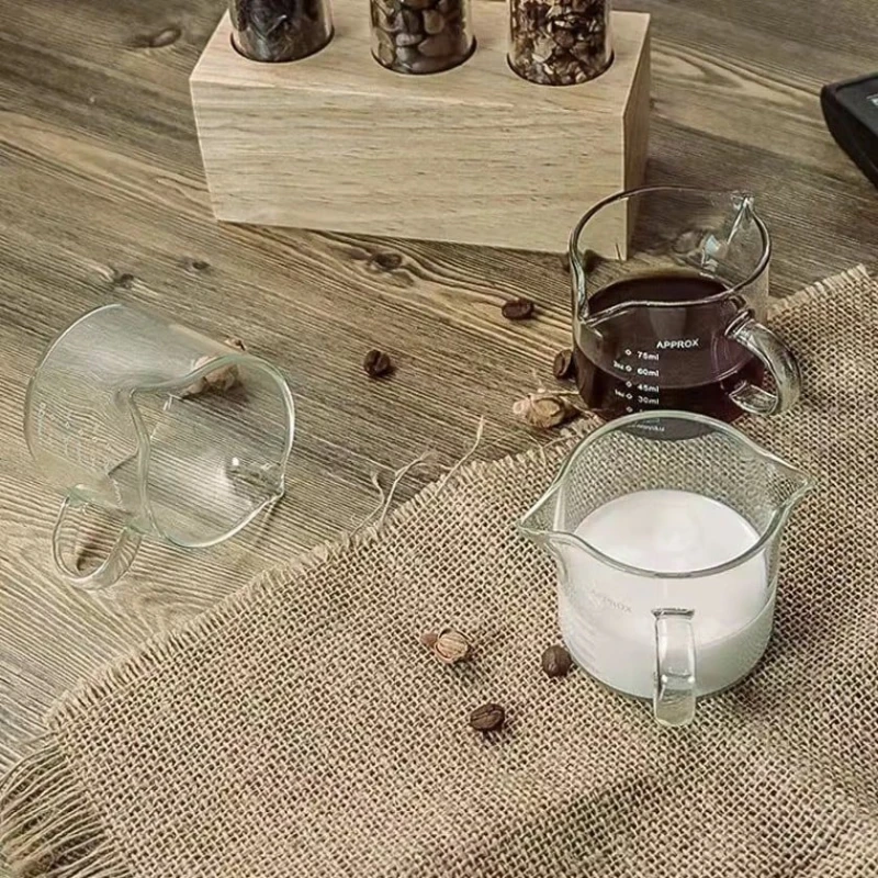 Mini Şüşə Ölçü Stəkanı 75 ml