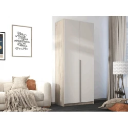 Шкаф Art Mebel Art-80-25, ЛДСП, кремовый, 50x80x210 см