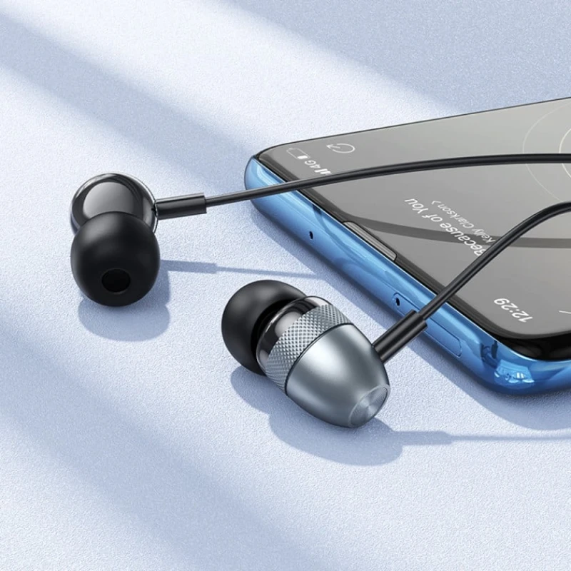 Проводные наушники BOROFONE BM95 черные - 6941991115882