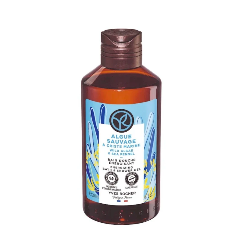 Гель для душа Yves Rocher Морские Водоросли и Морской Фенхель 200 мл