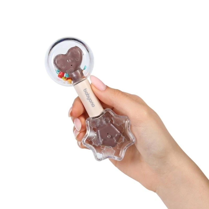 Cığcığa Babyono Star Rattle, qəhvəyi