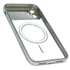 Чехол Auto Focus Magsafe для Apple iPhone 11 Transparent Silver