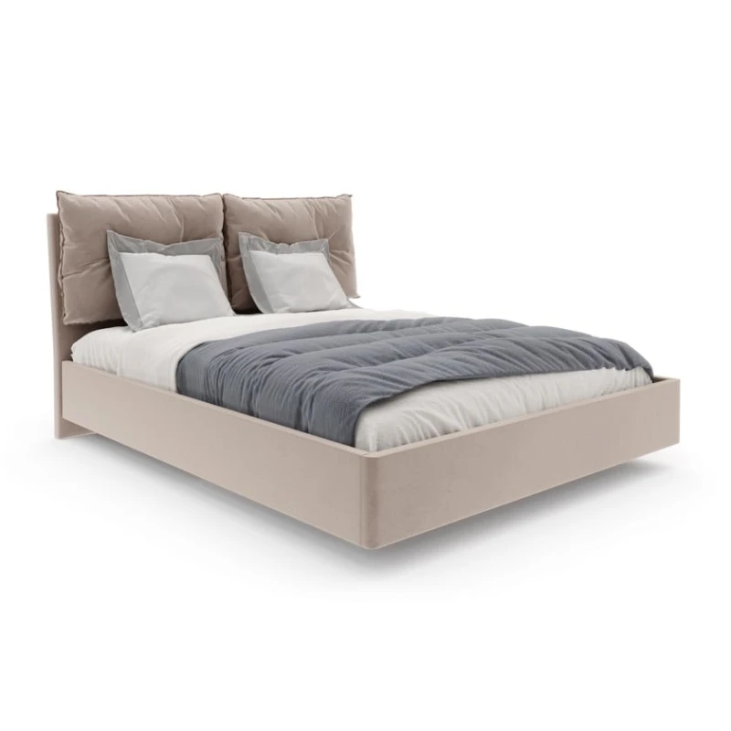 Двуспальная кровать Art_ikili_yataq (180) 42, ламинат, коричневая, 200x180x120 см Двуспальная кровать Art_ikili_yataq (180) 42, ламинат, коричневая, 200x180x120 см