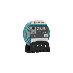 Шланг с настенным держателем Gardena 18005, разные цвета, 20 м Шланг с настенным держателем Gardena 18005, разные цвета, 20 м