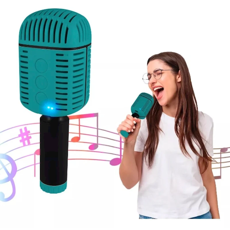 Микрофон-караоке MC873 Blue Микрофон-караоке MC873 Blue